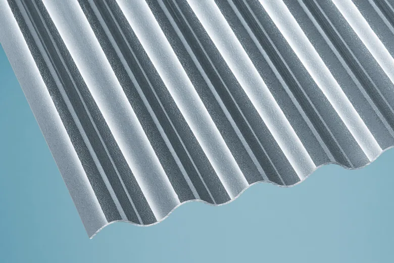 Acryl Wellplatte Sinus C-Struktur dunkelgrau