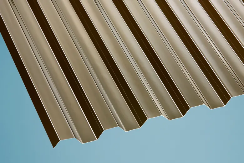 PC Trapezplatte bronze