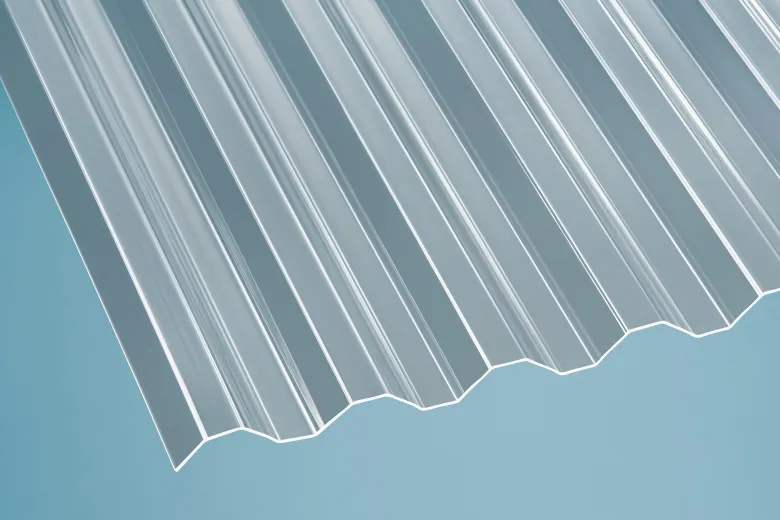 Acryl Trapezplatte klar